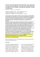 Medical document page about erectile dysfunction treatment with highlighted text passages